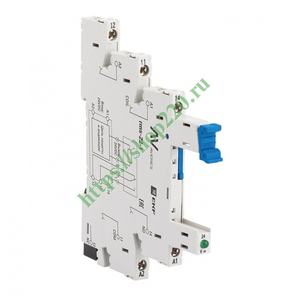 Разъем модульный для реле РM slim 23/1 AVERES EKF rms-23-1 купить по ...