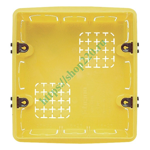 Купить Коробку для твёрдых стен 3+3 модуля (106х117х52) Axolute и ...