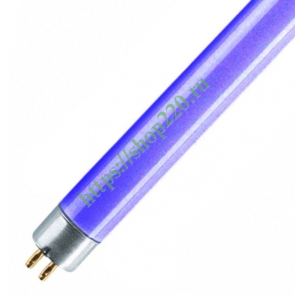 Люминесцентная лампа LT5 13W BLUE G5 517mm синяя