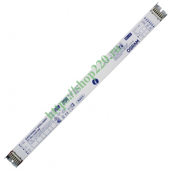 ЭПРА Osram QTi DALI 2x36 DIM диммируемый для люминесцентных ламп T8