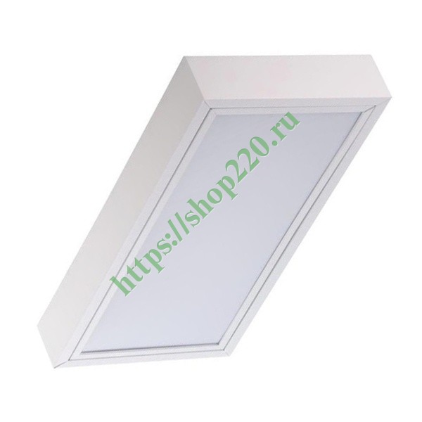 Накладной опаловый светильник TL436 OL EL 4х36 Вт ЭПРА 1233х620х85 ...