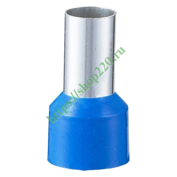 Наконечник штырьевой втулочный изолированный НШвИ 16,0-12(уп.100шт) КВТ ...