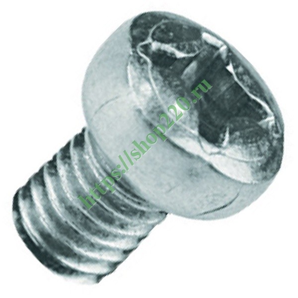 Винт с полуцилиндрической головкой М6х10 оцинкованный DKC CM090610 ...