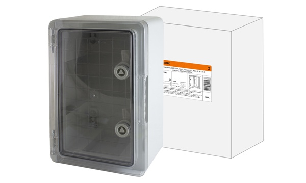 Шкафы ЩМП IP65 (ABS, прозрачная дверь) навесной TDM Electric