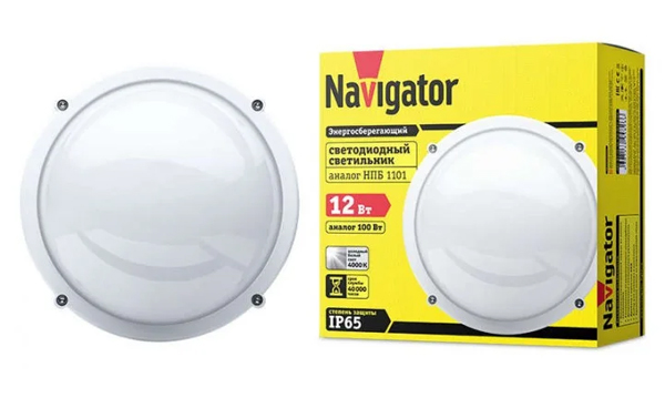 Бытовые накладные светодиодные светильники LED Navigator