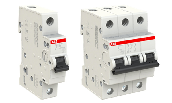 Автоматические выключатели ABB серии SH200 6кА с характеристикой B (автоматы до 63A)