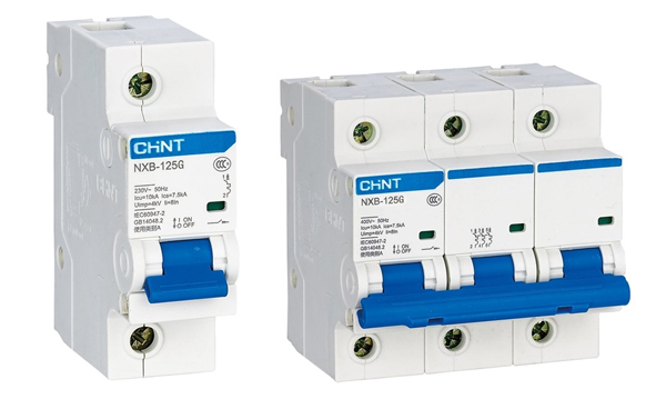 Автоматические выключатели NXB-125 CHINT с характеристикой C/D 10кА (автоматы до 125A)