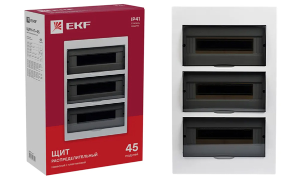 Пластиковый щит ЩРВ/ЩРН-П COMFORT IP40/41 ЭРА