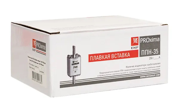 Плавкие вставки ППН и основания к ним EKF PROxima