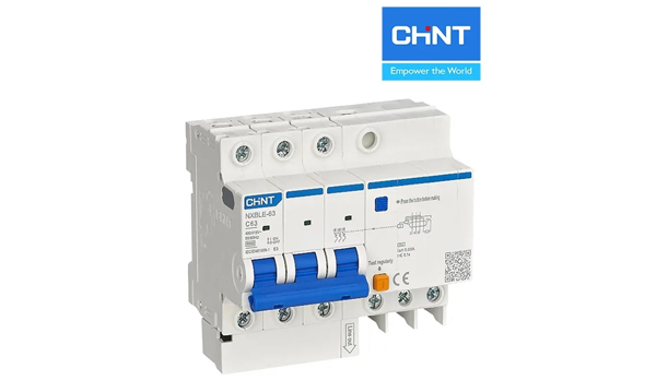 Дифференциальные автоматы четырехполюсные 3P+N NB310L Chint