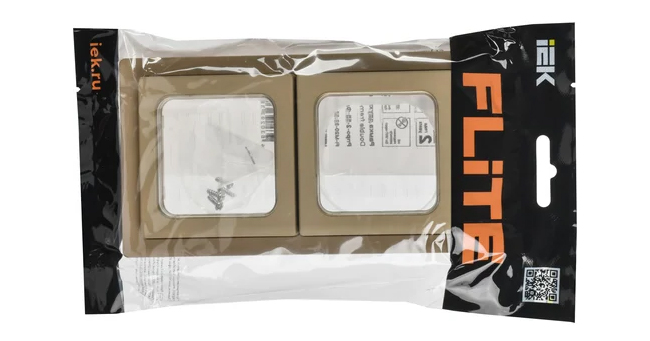 Рамки IEK серия FLITE IP55