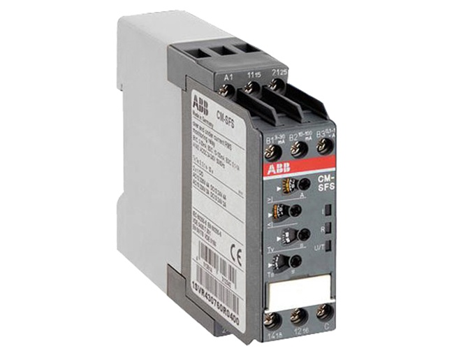 Однофазные реле контроля тока и напряжения ABB серии CM
