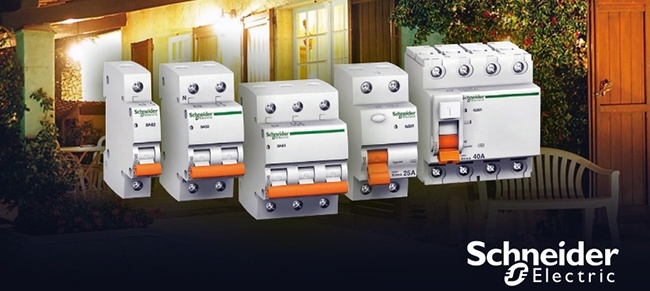 Автоматические выключатели Домовой ВА63 Schneider Electric с характеристикой C (автоматы до 63A)